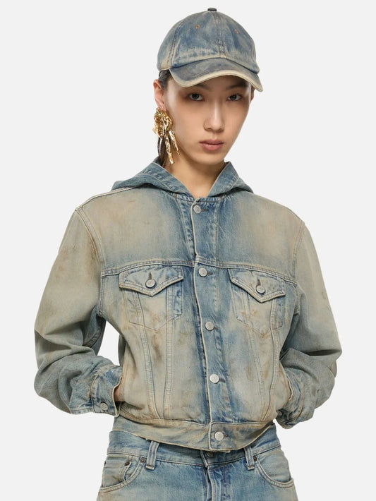 Mila Hooded Denim Jacket（ミラ・フーデッド・デニム・ジャケット）