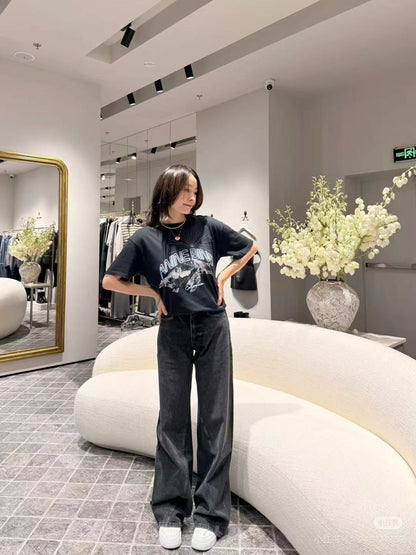 【ANINE BING】 Graphic Print T-shirt （グラフィック・プリント・Tシャツ）