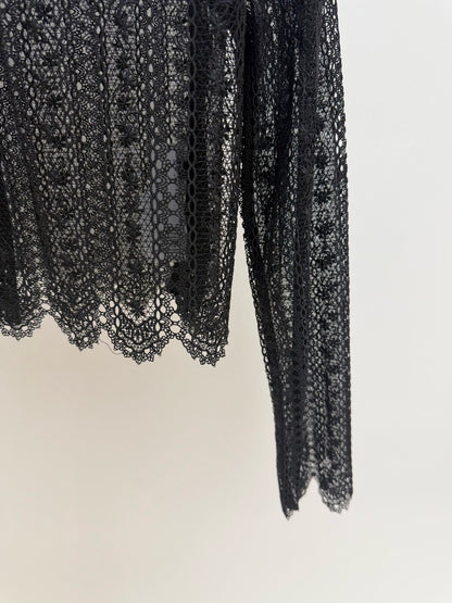 【212Bleecker Luxe】Anaelle Bijou Lace Blouse（アナエル ビジュー レース ブラウス）