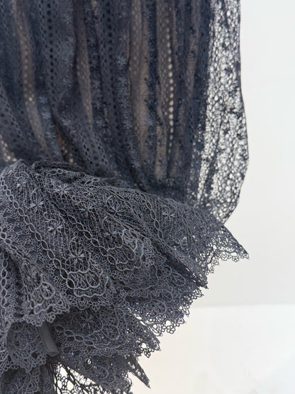 【212Bleecker Luxe】Anaelle Black Lace Skirt（アナエル ブラック レーススカート）