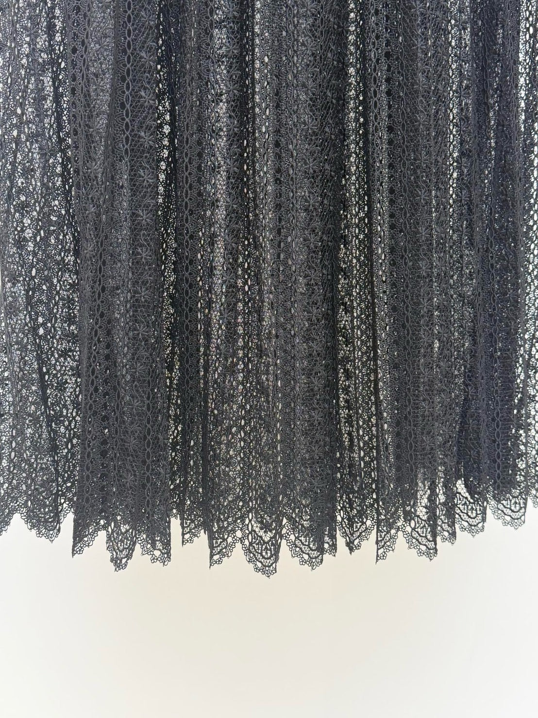 【212Bleecker Luxe】Anaelle Black Lace Skirt（アナエル ブラック レーススカート）