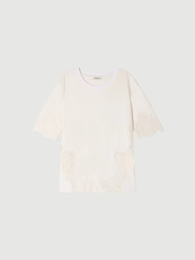 【212Bleecker Luxe】Maelis Lace Tee（マエリス レース ティー）