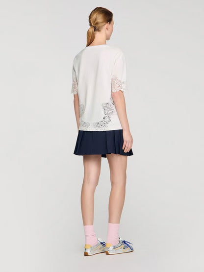 【212Bleecker Luxe】Maelis Lace Tee（マエリス レース ティー）