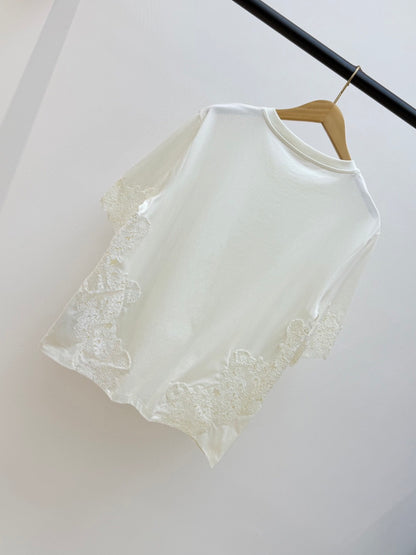 【212Bleecker Luxe】Maelis Lace Tee（マエリス レース ティー）