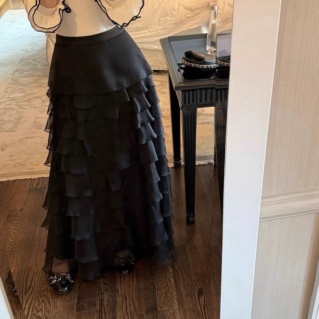 【212Bleecker Luxe】Avelis Cascade Skirt（アヴェリス・カスケード・スカート）