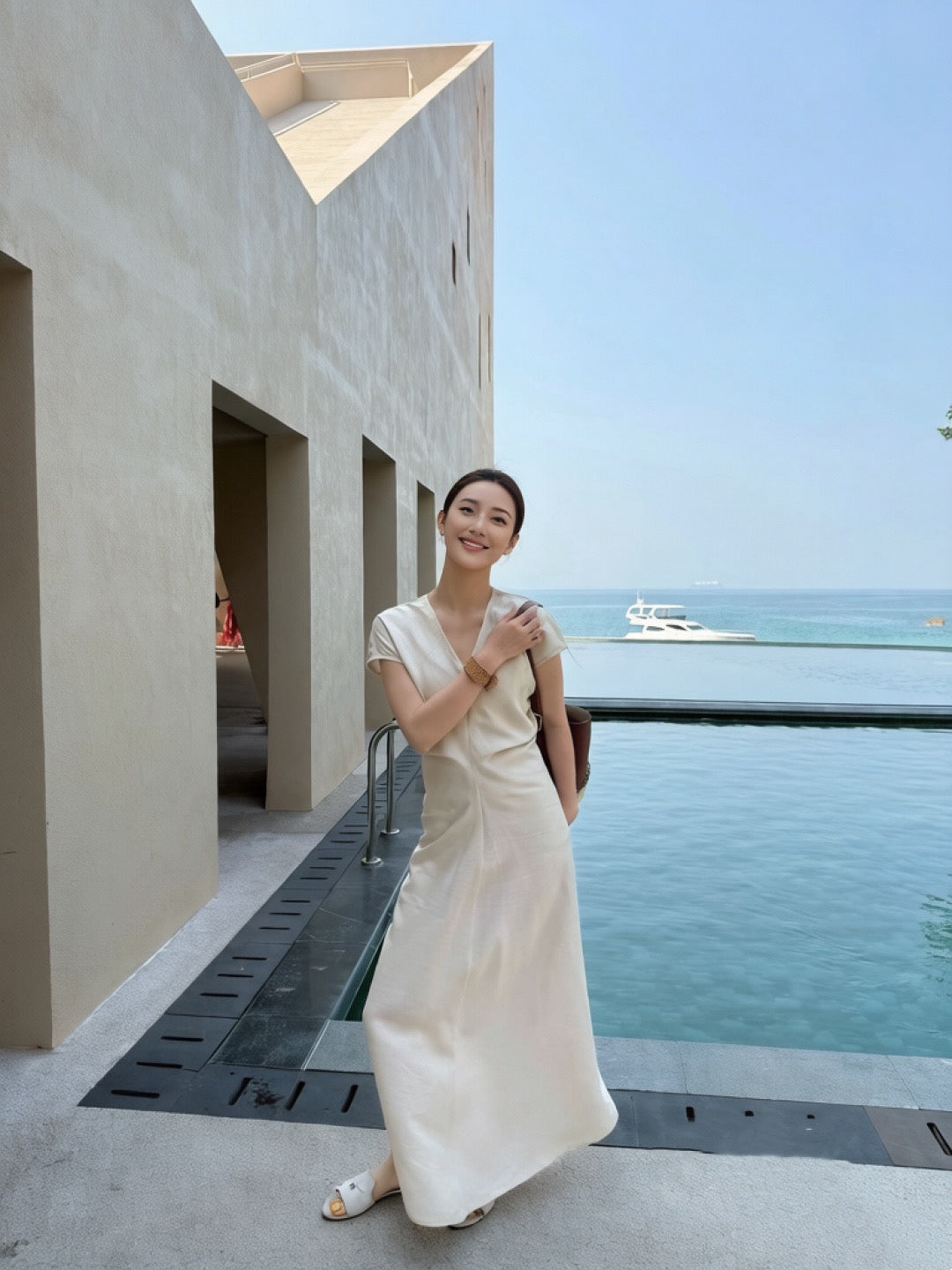 【212Bleecker Luxe】Naelle Air Flow Dress（ナエル・エアフロー・ドレス）