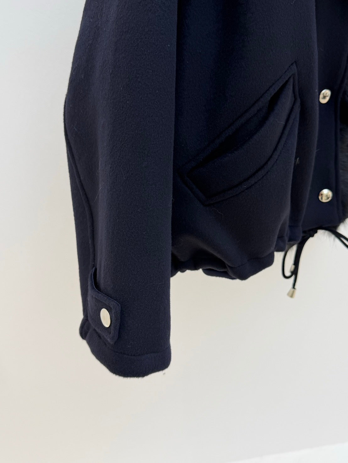 【212Bleecker Luxe】 Odette Fur Collar Short Blouson（オデット ファーカラー ショートブルゾン）