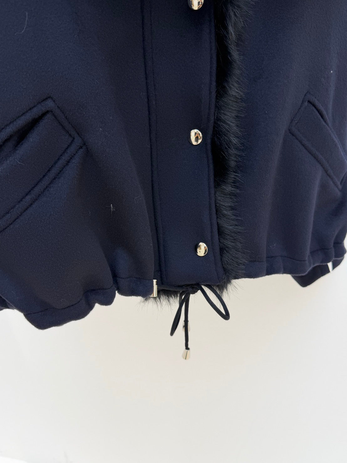 【212Bleecker Luxe】 Odette Fur Collar Short Blouson（オデット ファーカラー ショートブルゾン）