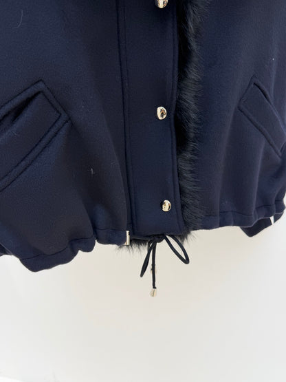 【212Bleecker Luxe】 Odette Fur Collar Short Blouson（オデット ファーカラー ショートブルゾン）