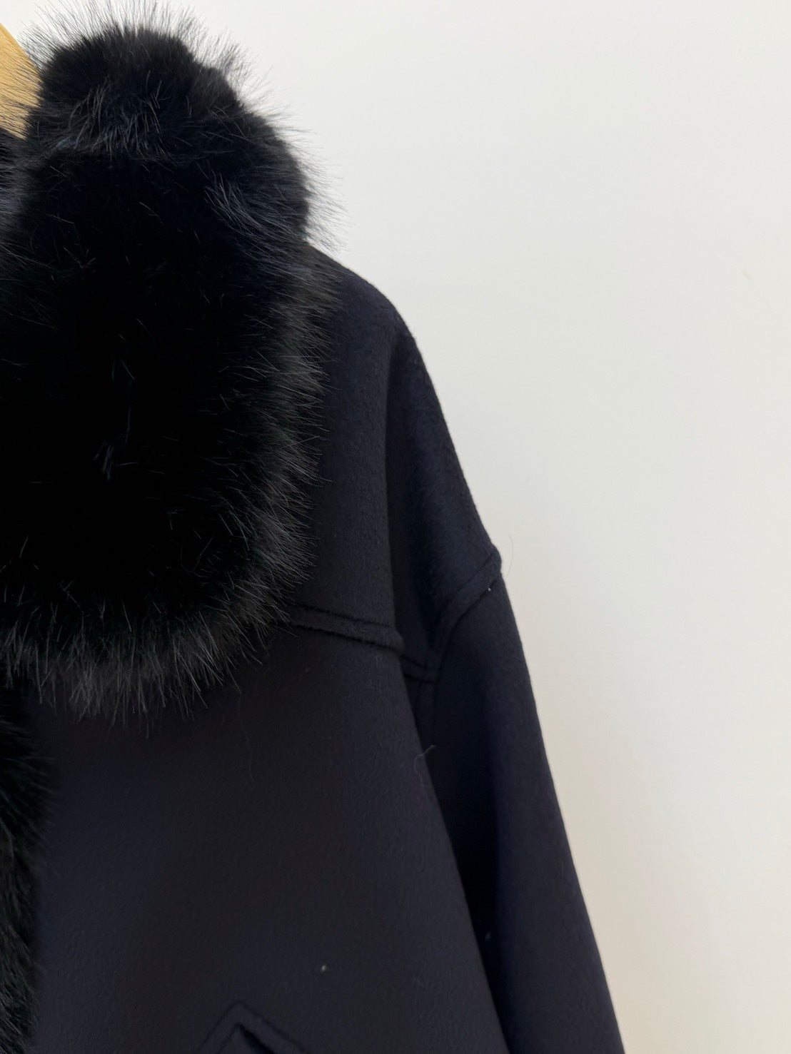 【212Bleecker Luxe】 Odette Fur Collar Short Blouson（オデット ファーカラー ショートブルゾン）